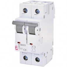 Автоматичний вимикач ETIMAT 6 2p D 4A (6kA)