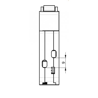 Дифференциальный автомат KZS-1M C 10/0.03 тип A (6kA) с нижним подключением ETI 2175222