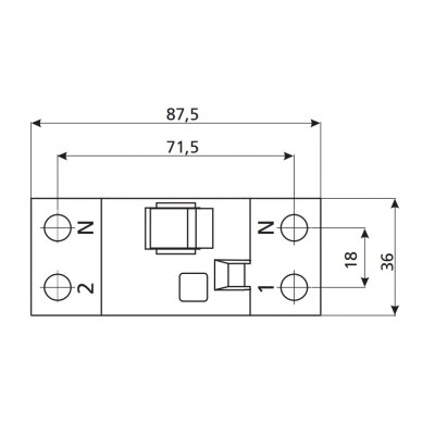 ПЗВ EFI-2 80/0.3 тип AC (10kA)