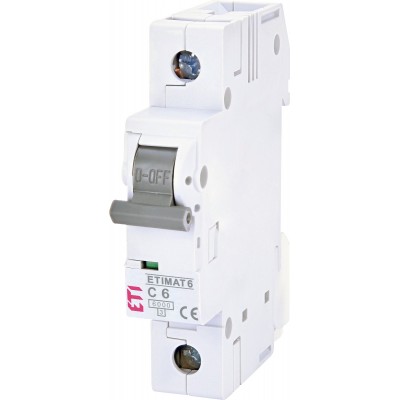 Автоматичний вимикач ETIMAT 6 1p З 16А