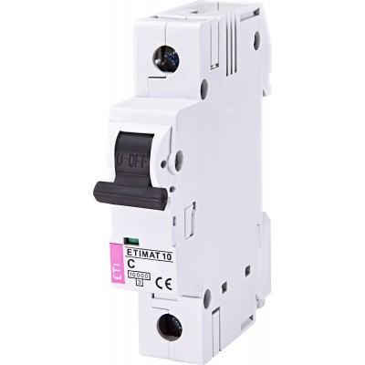 Автоматичний вимикач ETIMAT 10 1p C 25А (10 kA)