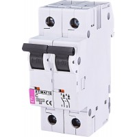 Автоматичний вимикач ETIMAT 10 2p C 6А (10 kA)