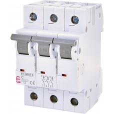 Автоматичний вимикач ETIMAT 6 3p C 0.5A (6kA)