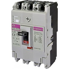 Автоматический выключатель EB2S 160/3LF 20А 3P (16kA фиксированные настройки)
