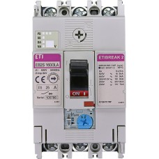 Автоматический выключатель EB2S 160/3LA 63А 3P (16kA регулируемый)