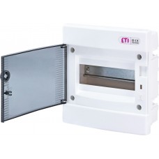 Встраиваемый щиток ECМ 8PT 8 М с прозрачной дверцей