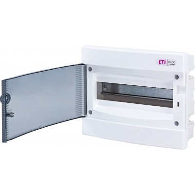 Встраиваемый щиток ECМ 12PT 12 М с прозрачной дверцей ETI 1101011