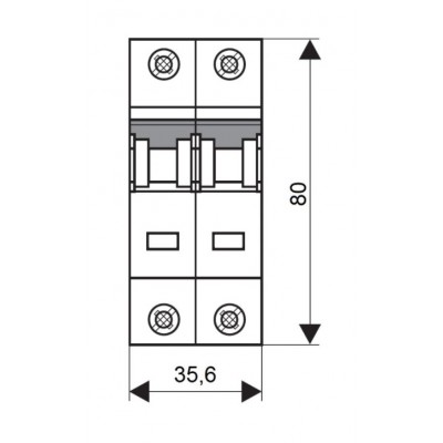 Автоматический выключатель BM017604 10кА 4А 1P+N х-ка C Schrack Technik