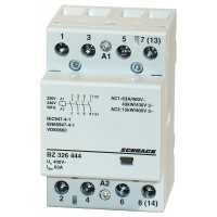 Модульный контактор BZ326444 230В AC 4НО 63А