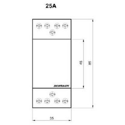 Контактор 25А 3НО+1НЗ 230В AC