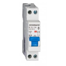 Автоматичний вимикач AM418510 4,5кА 10А 1P+N х-ка B