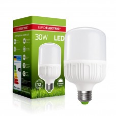 Светодиодная EUROELECTRIC LED Лампа высокомощная 30W E27 4000K