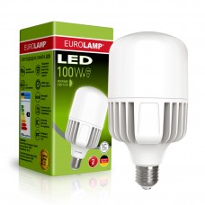 Світлодіодна високопотужна лампа Eurolamp 100W Е40 5000K (LED-HP-100405)